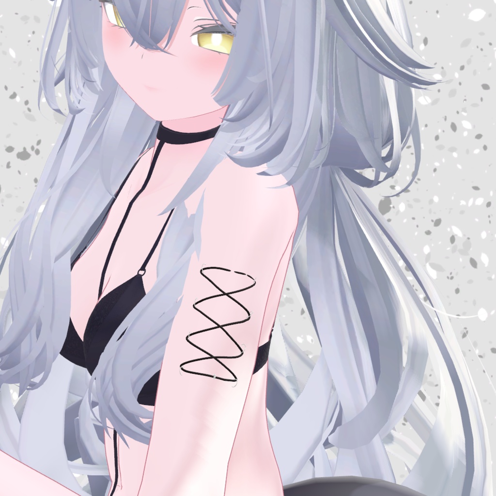 チラ見せ!?ルルネちゃん用コルセットピアス