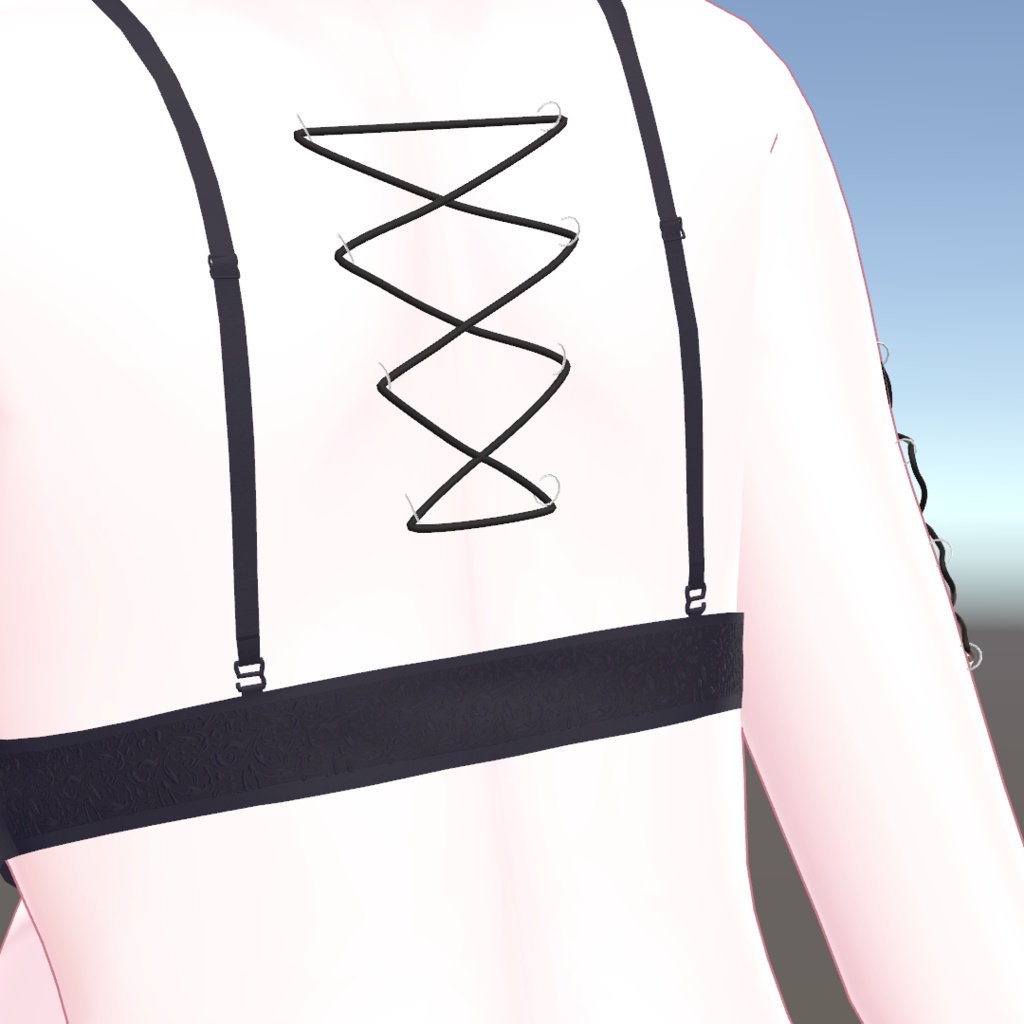 チラ見せ!?ルルネちゃん用コルセットピアス