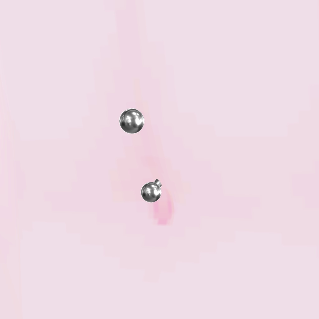 ルルネちゃん用シンプルヘソピアス