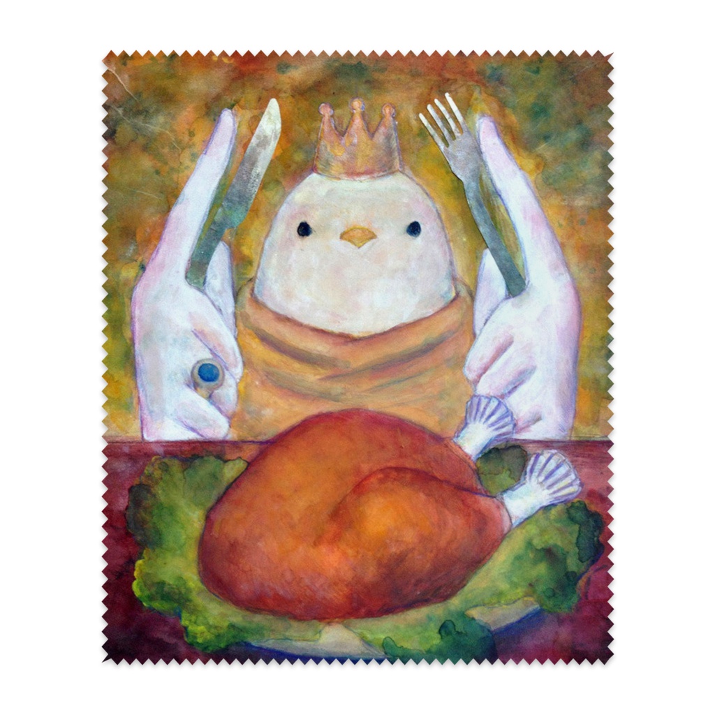 眼鏡拭き「chicken」