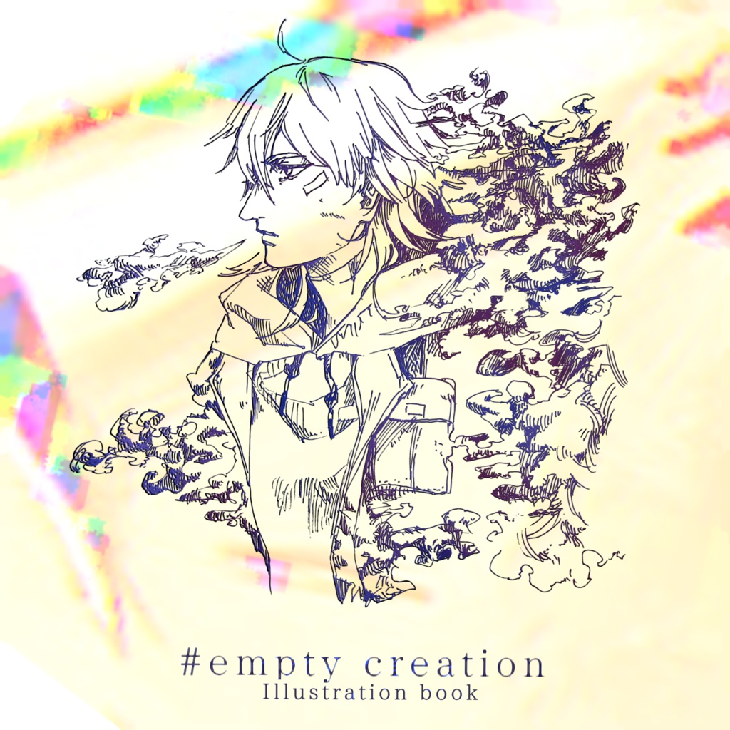 #empty creation illustration book