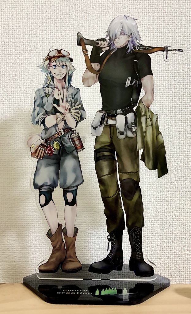 200×200mm アクリルスタンドフィギュア