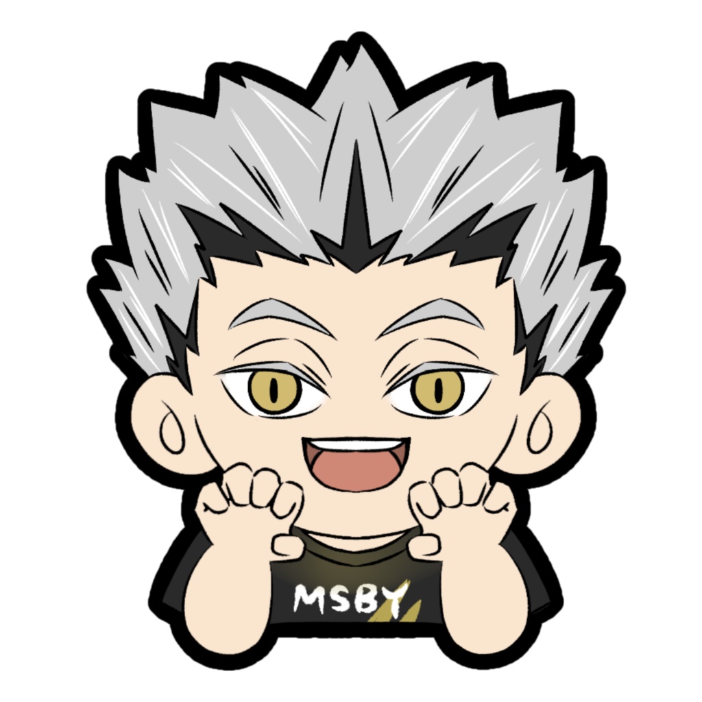 MSBY アクリルブロック 木兎