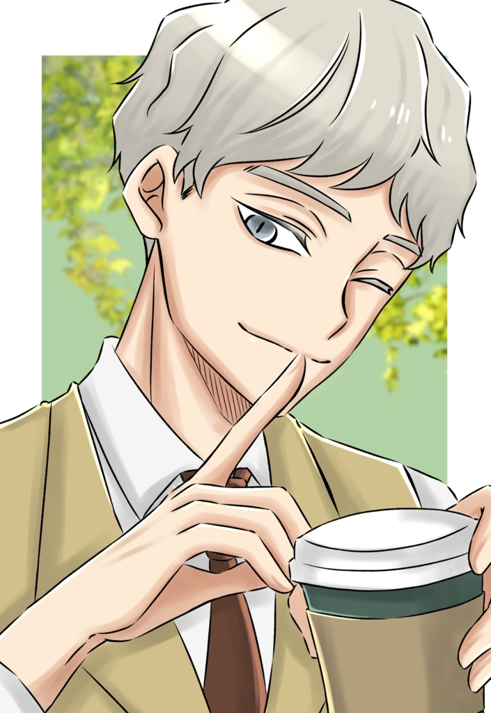 【ポスカ】4月デザイン-犬鳴-