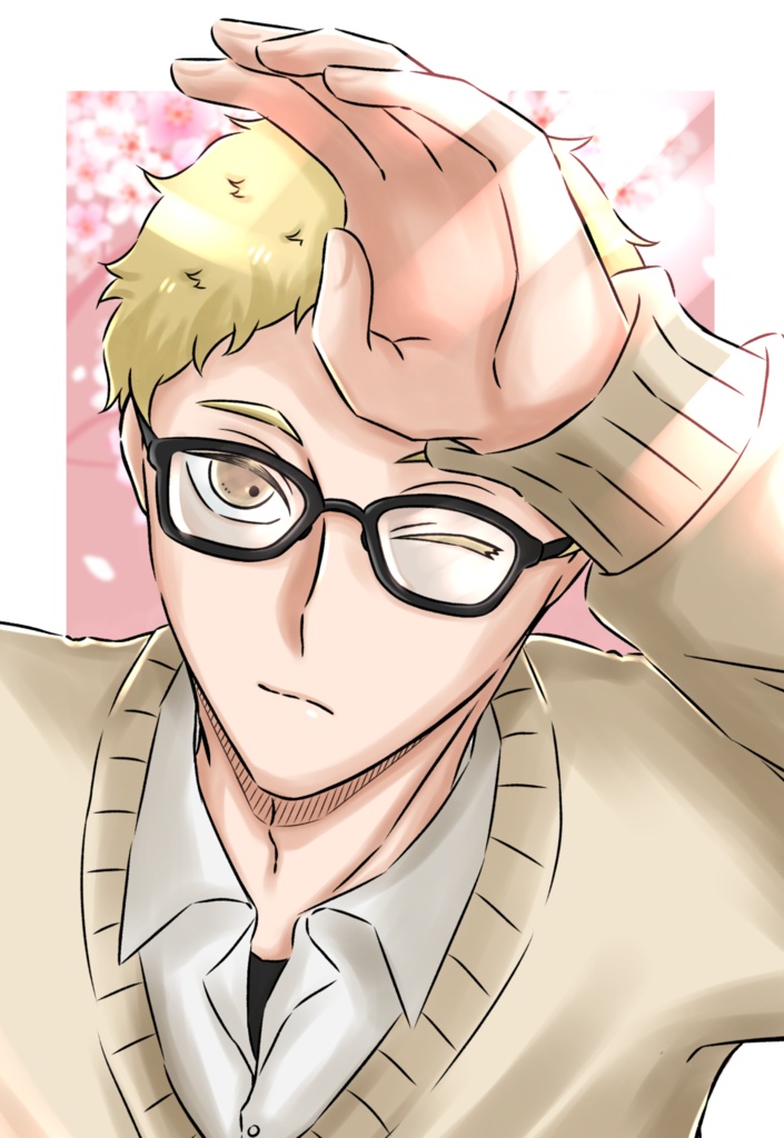 【ポスカ】3月デザイン-月島-