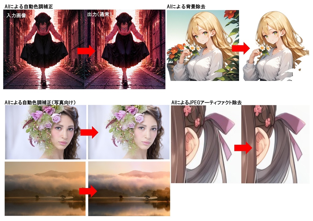 複数画像の効率修正ツール:AI Paint Cleaner (自動モザイクツール連携あり)