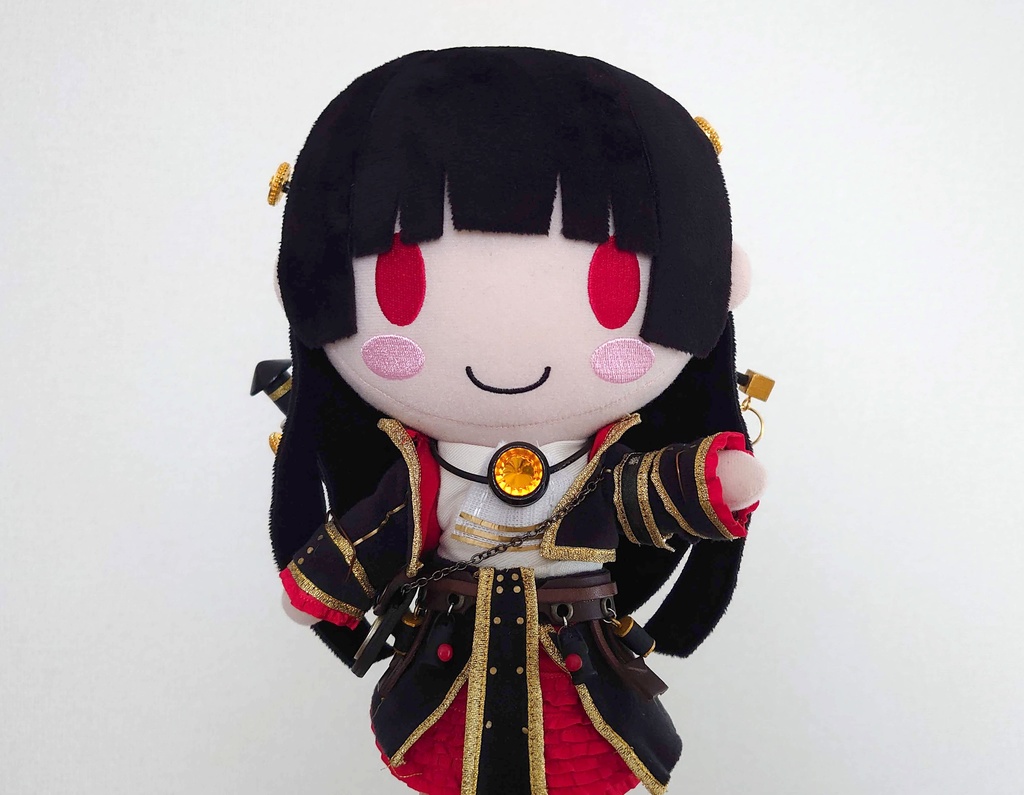 【新色追加】ぬいぐるみ&ドール用 前照灯風首飾り・リボン