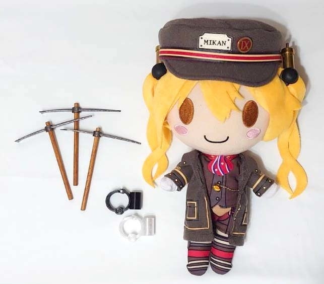 ぬいぐるみ用 鉄道つるはし(ビーター)+補助具
