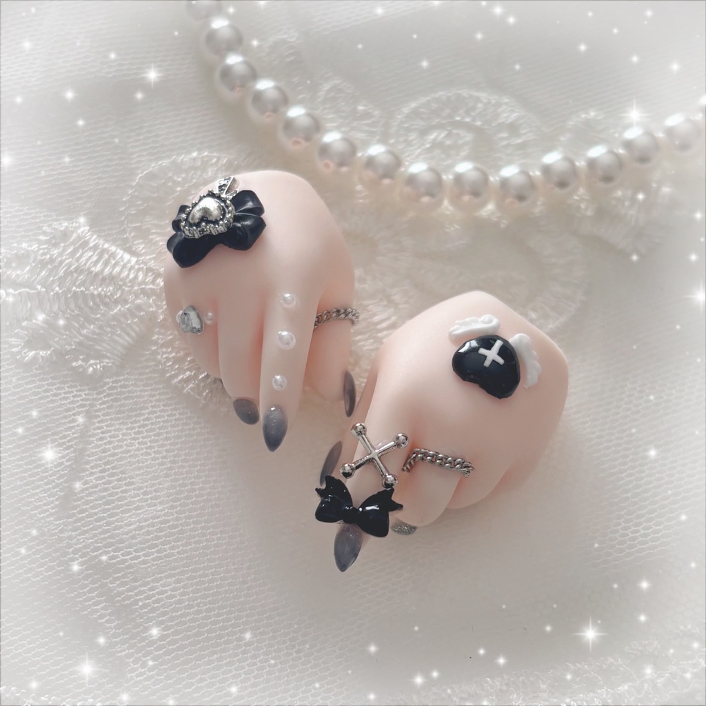 MDD ネイルハンド　ゴシックマグネットネイル