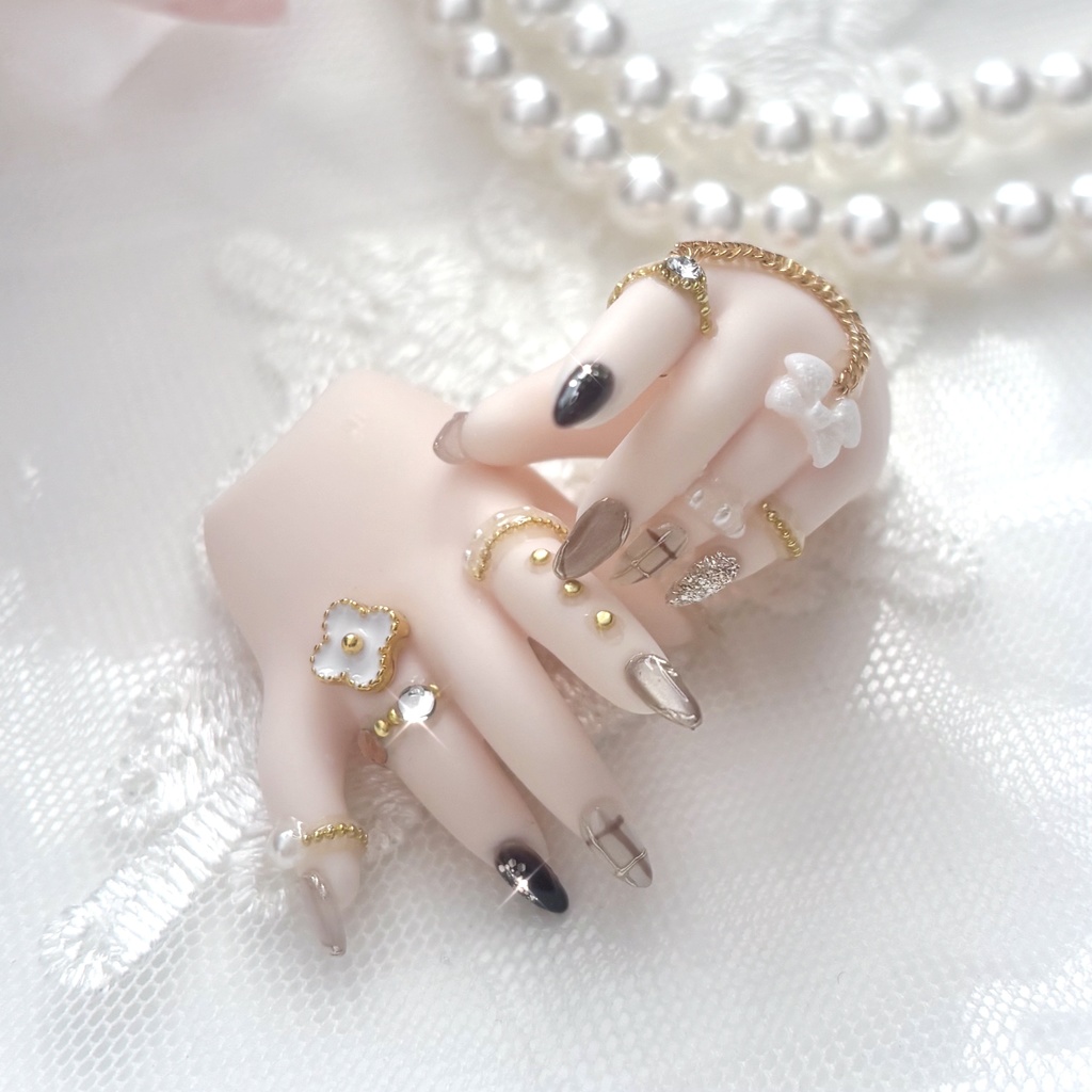 MDD ネイルハンド セミホワイト