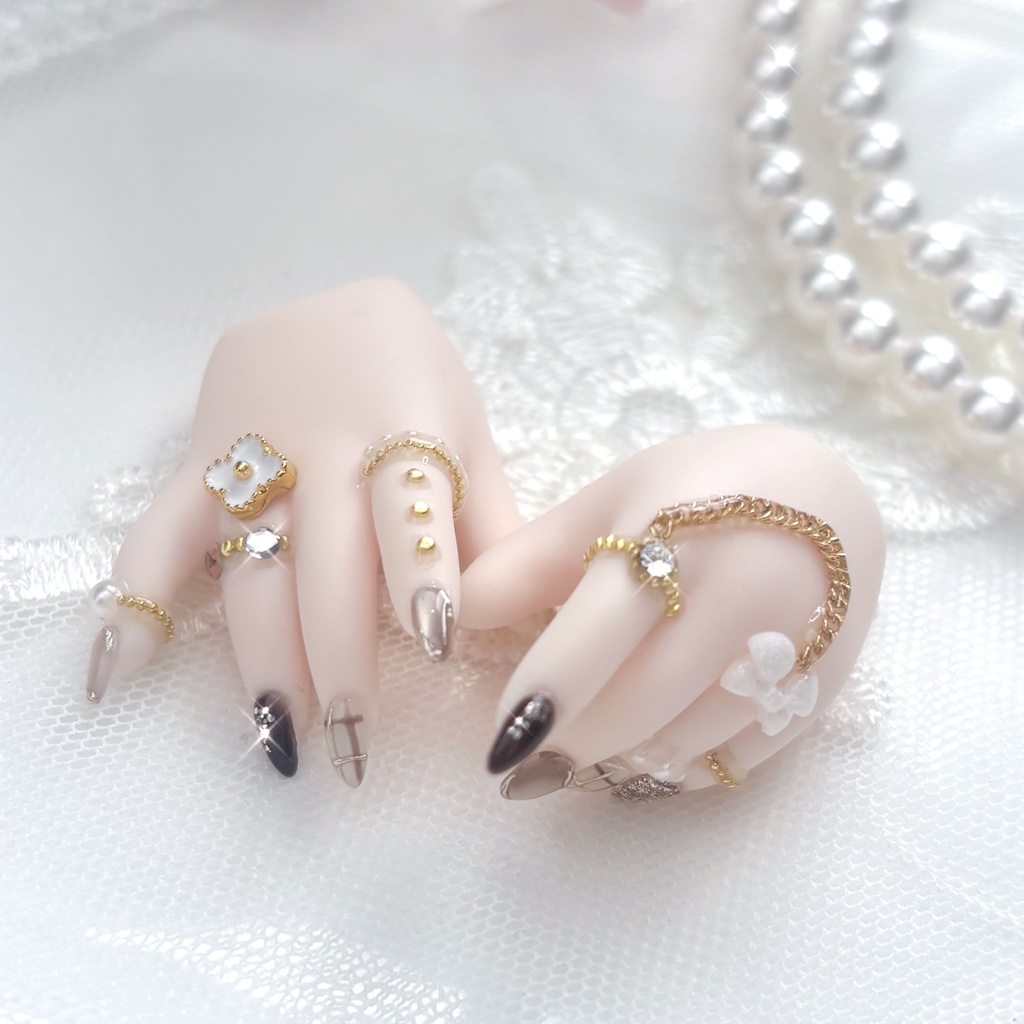 MDD ネイルハンド セミホワイト