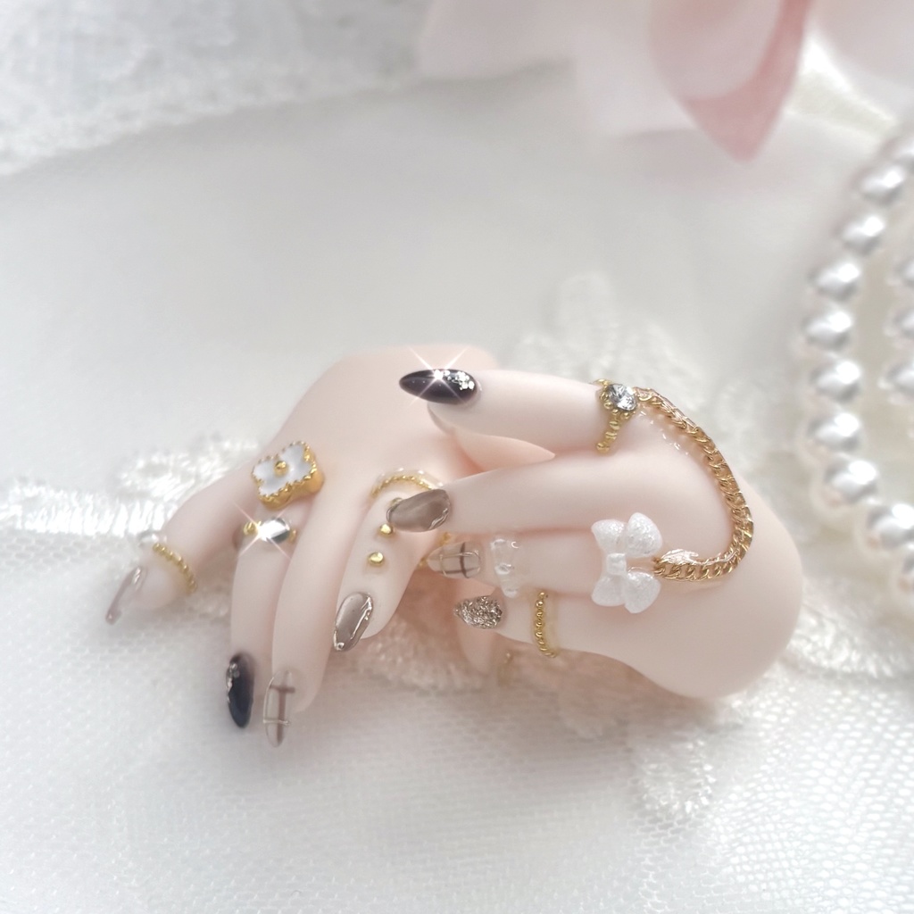 MDD ネイルハンド セミホワイト