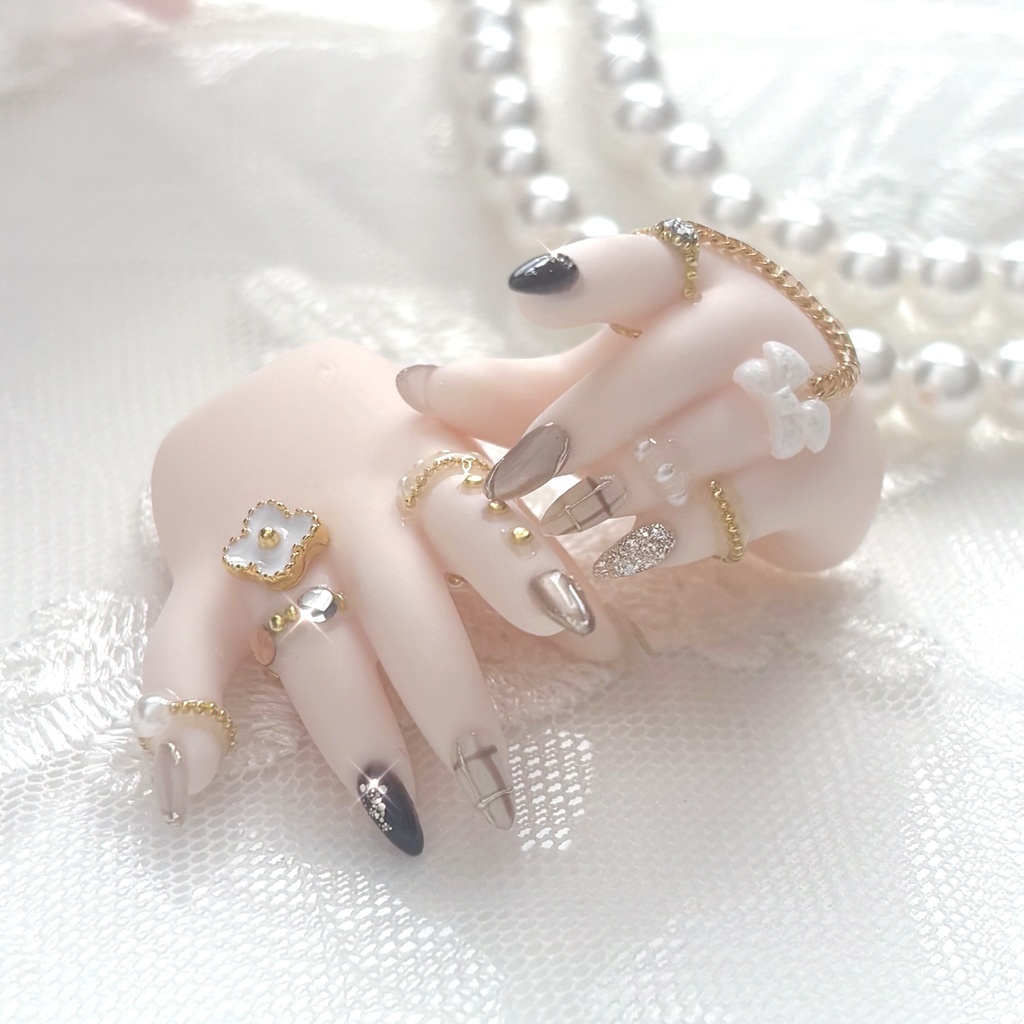 MDD ネイルハンド セミホワイト