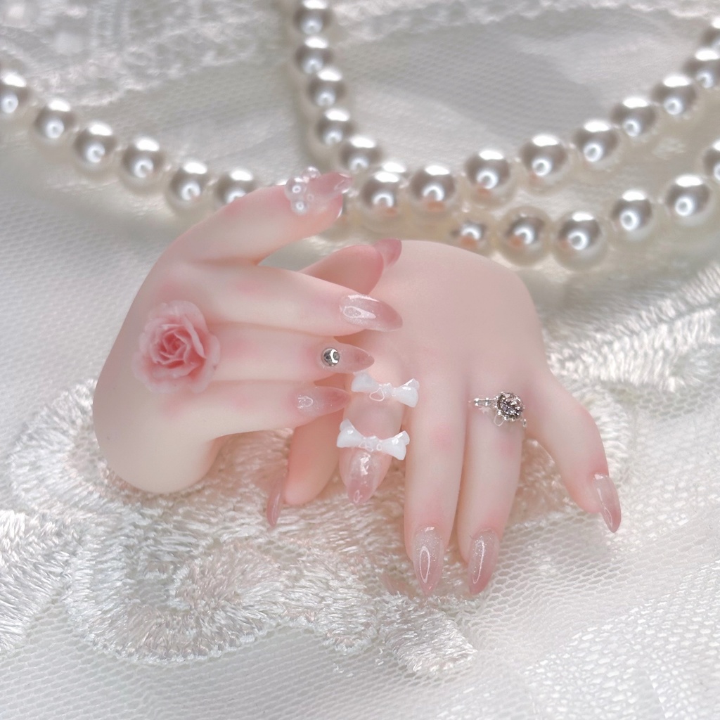 MDD ネイルハンド　カスタム　セミホワイト