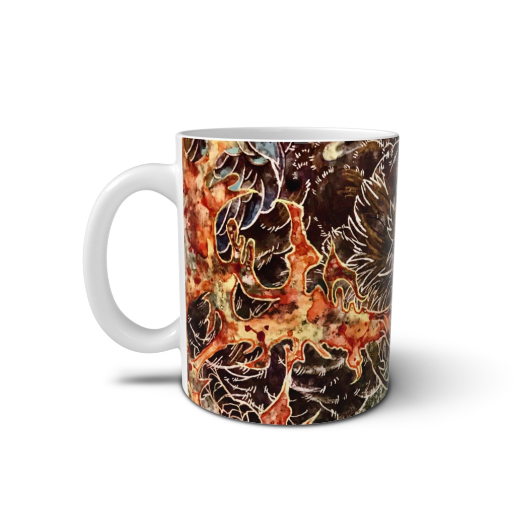 火舞之烏 マグカップ