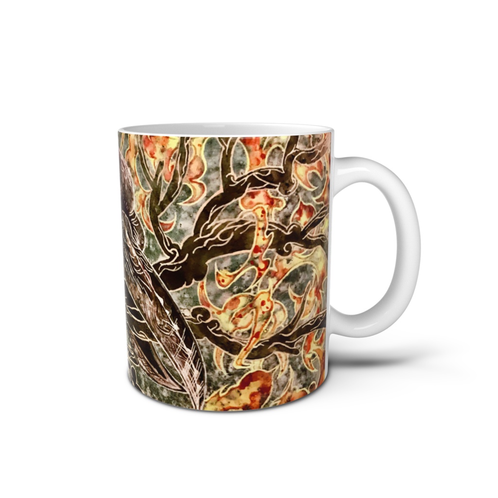 火舞之烏 マグカップ