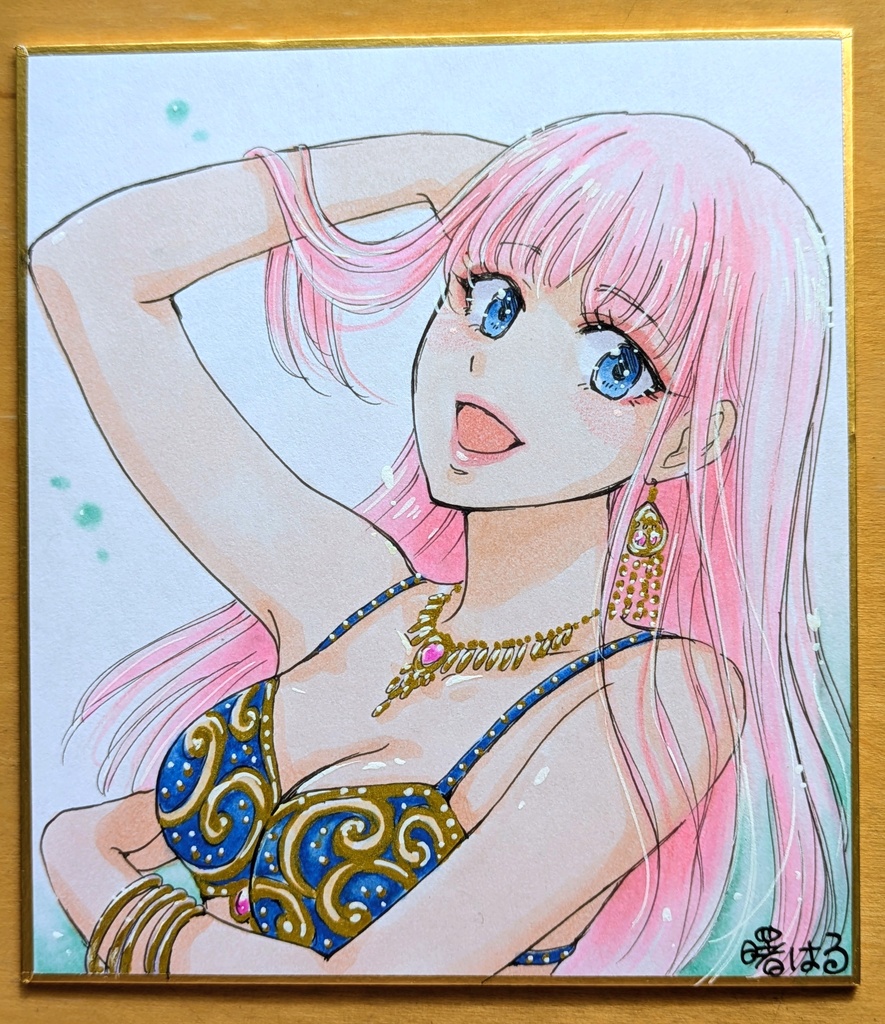 ミニ色紙『やんごとなき舞姫』リッカ