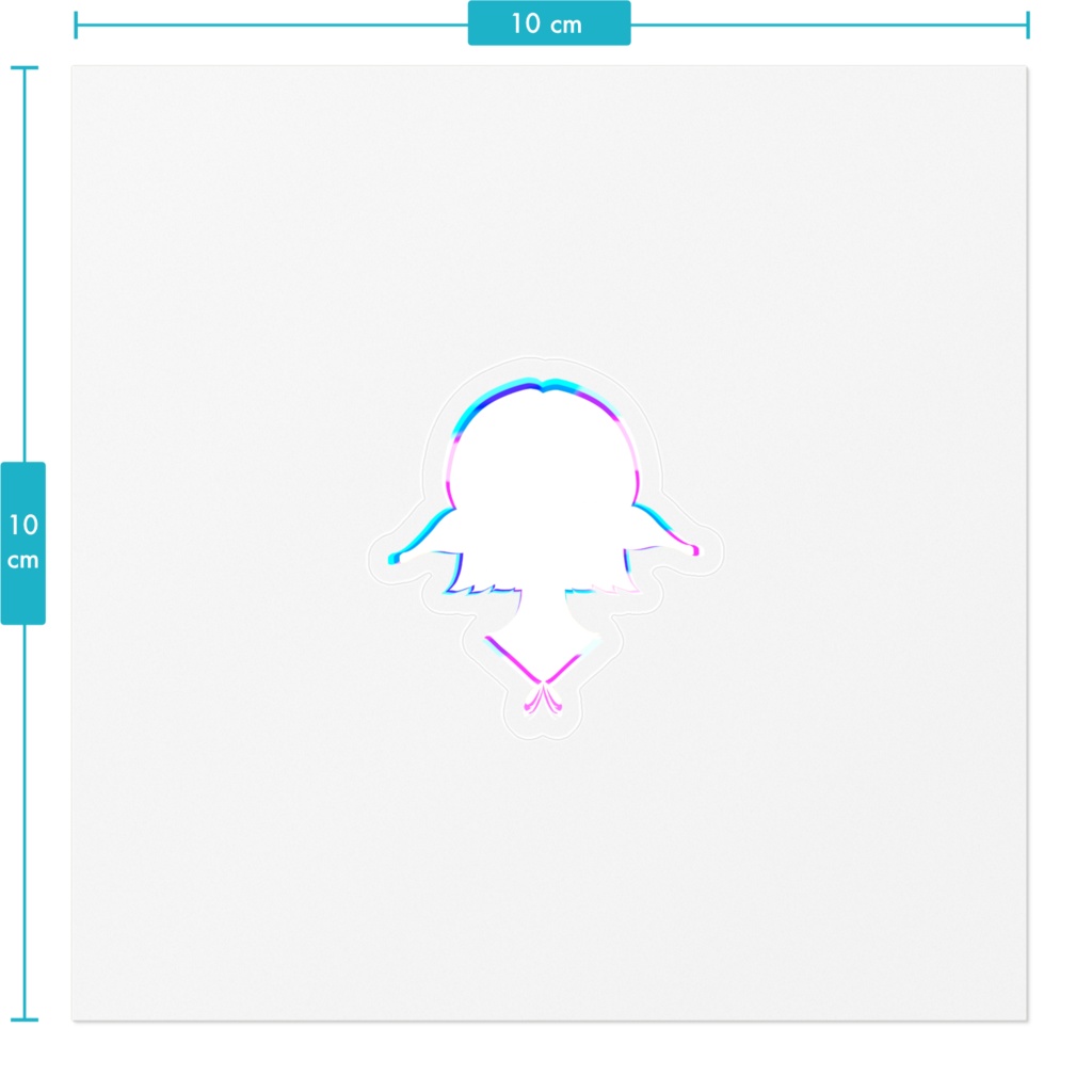 ゆんりはちゃん(ステッカー)