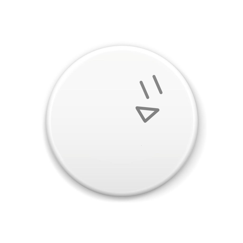 もちの缶バッジ