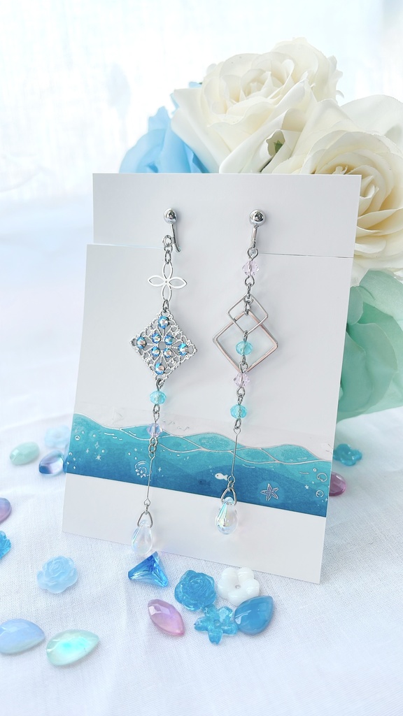 【一点もの】甲斐田晴　イメージイヤリング