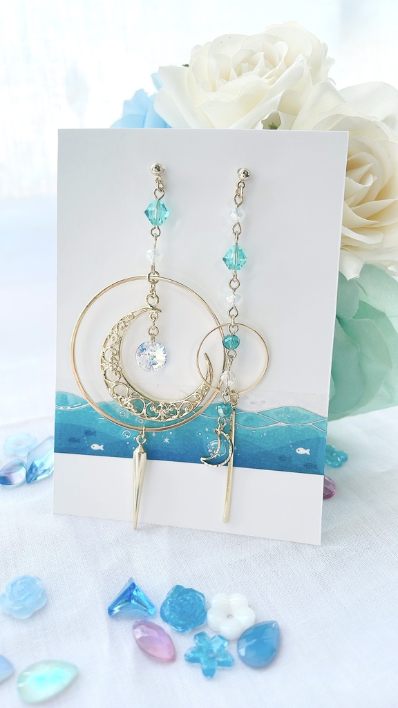 【一点もの】甲斐田晴　戦闘服イメージピアス