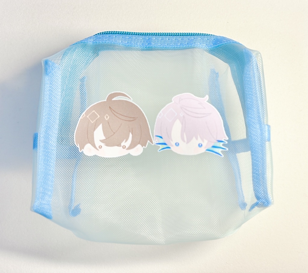 甲斐田＋加賀美　メッシュポーチ