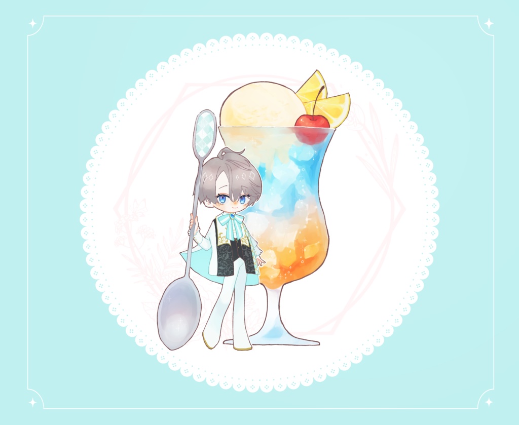 甲斐田ドルチェモチーフ　マウスパッド