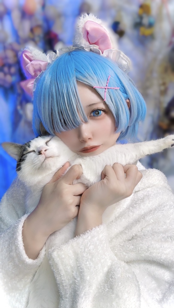 立体ポスター A3サイズ  こむぎ&レム