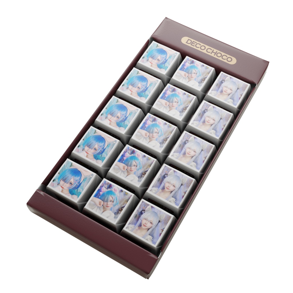 ②レムりん DECOチョコ