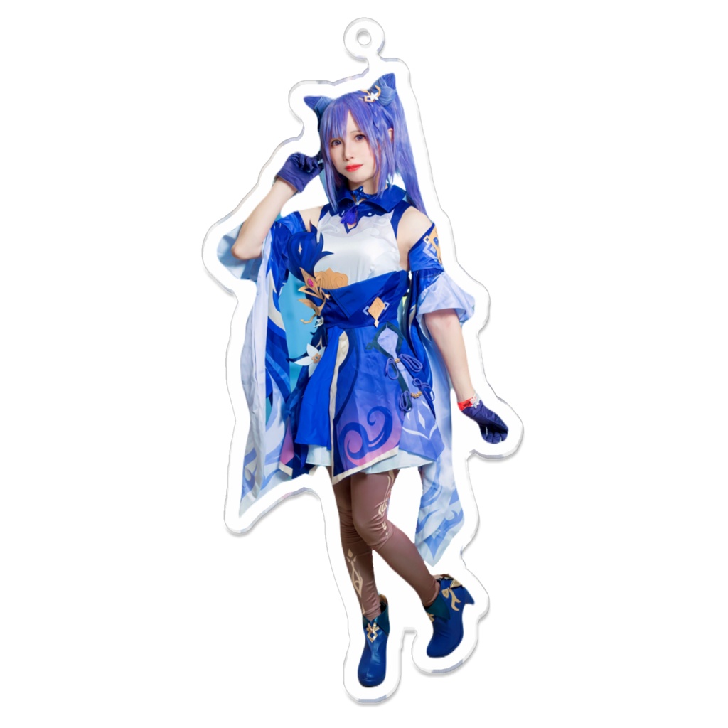 原神 刻晴 アクリルキーホルダー
