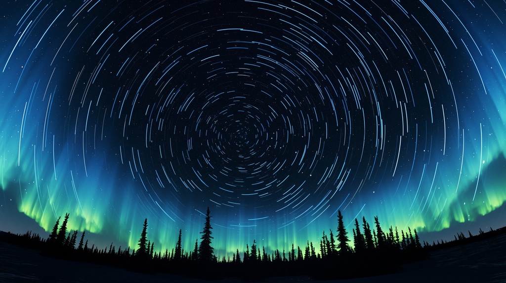 【フリー素材】オーロラ