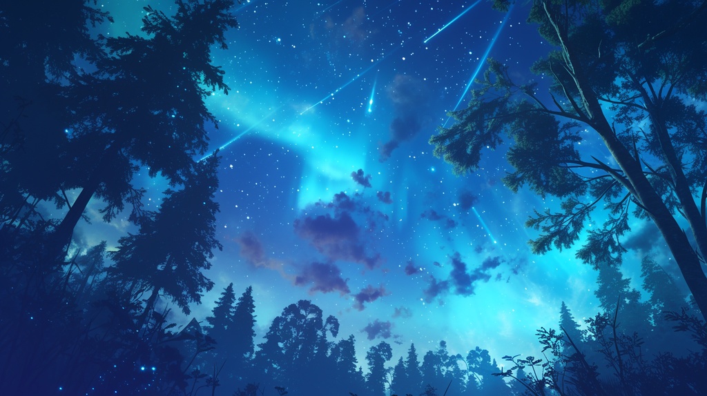 【フリー素材】オーロラ