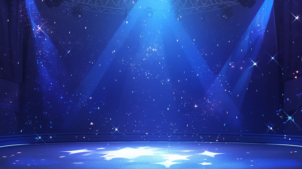 【フリー素材】音楽ステージ