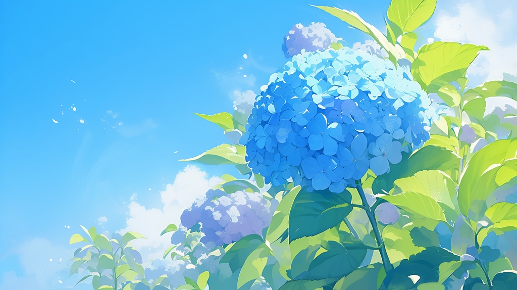 【フリー素材】あじさい