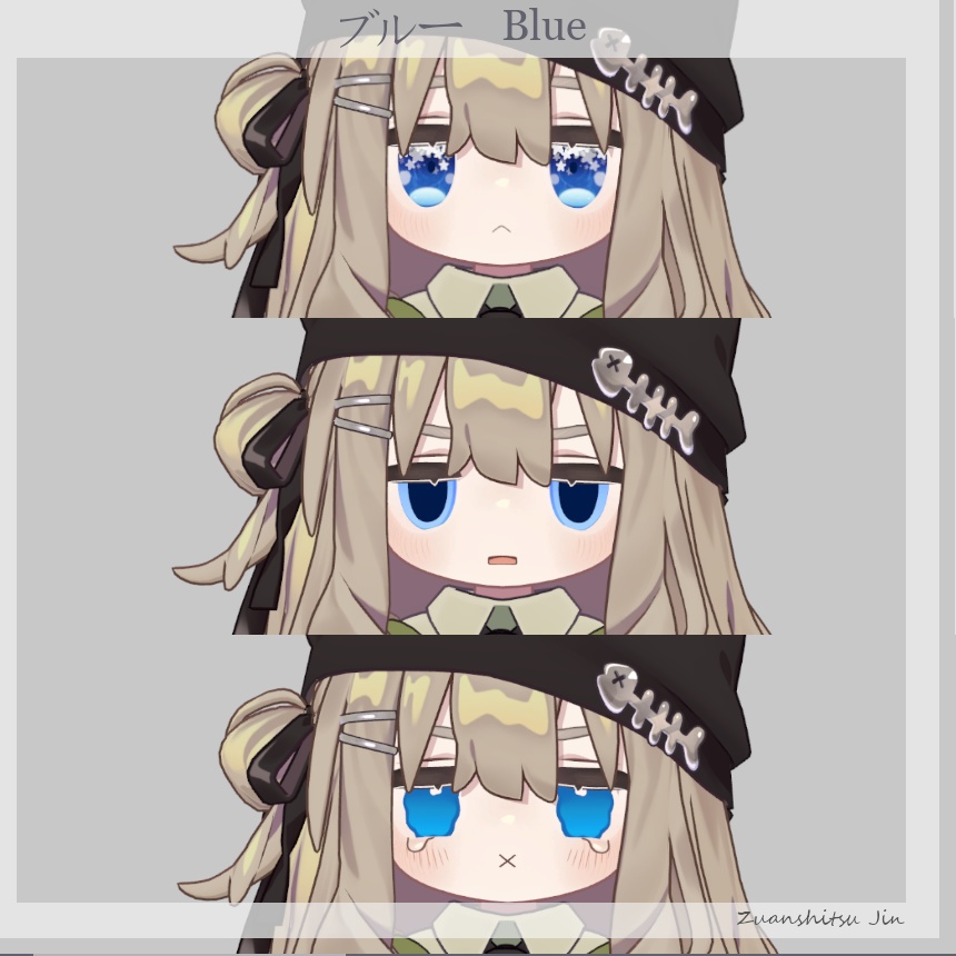 【キプフェル專用】瞳テクスチャ 星空 HOSHIZORA【5Colors】