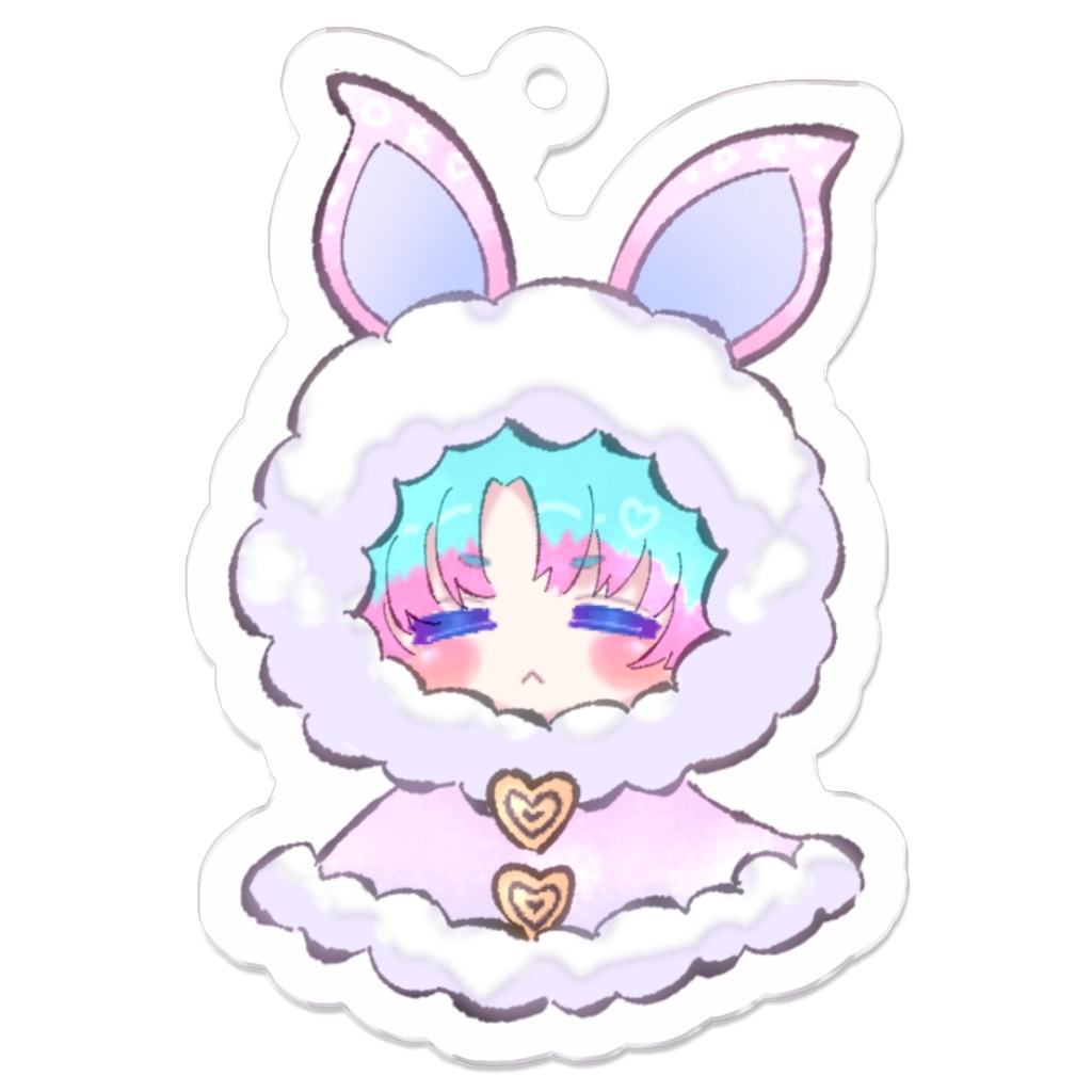 アクリルキーホルダー（もふごま）