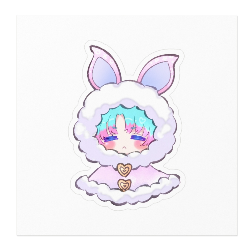 ステッカー(もふごま)