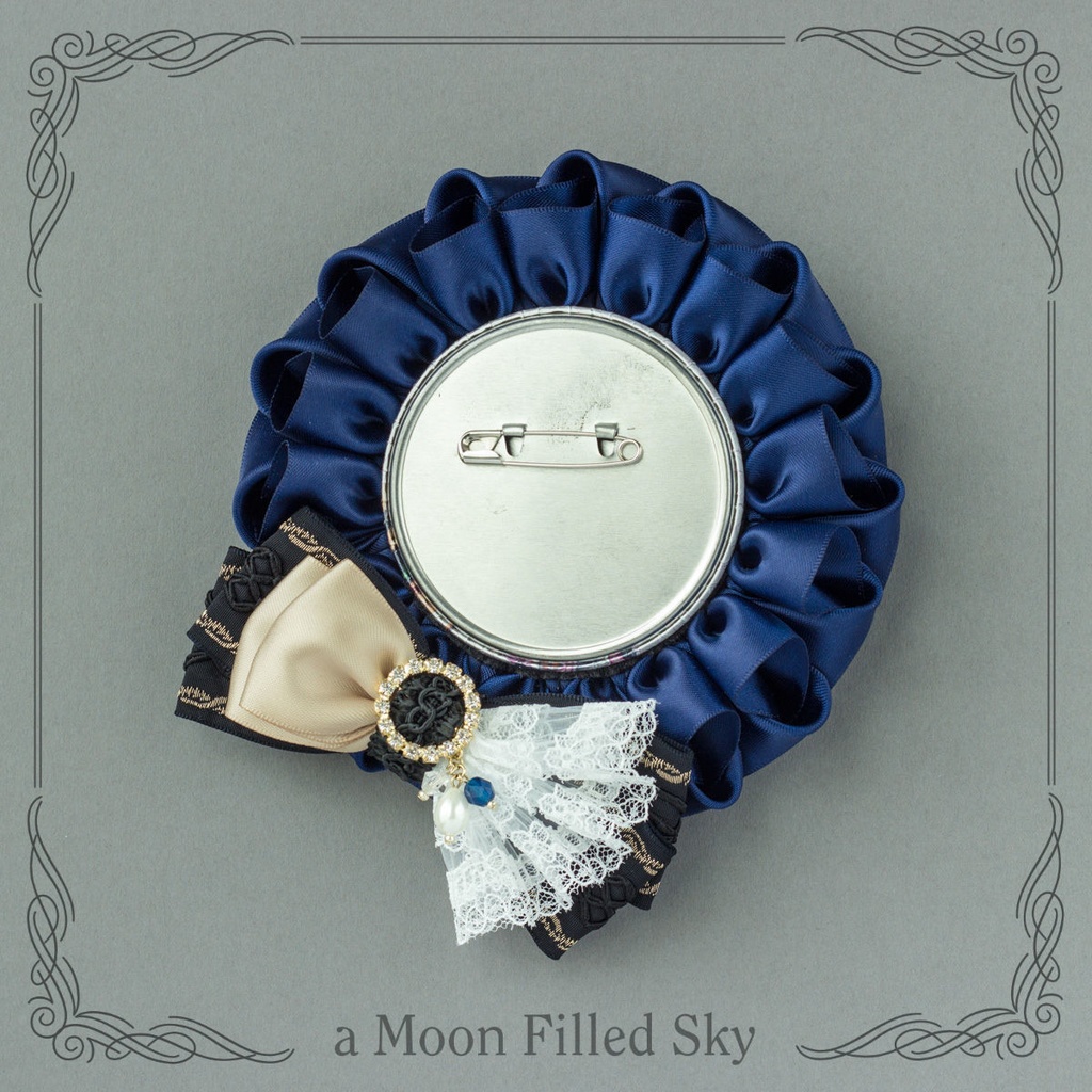 《 SOLD 》a Moon Filled Sky / ミッドナイト×シャンパン