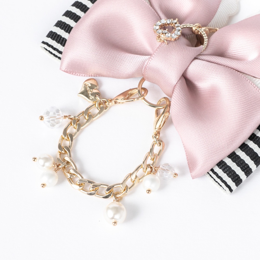 Sweet Things -off white- / バッグチャーム / スモーキーパープル