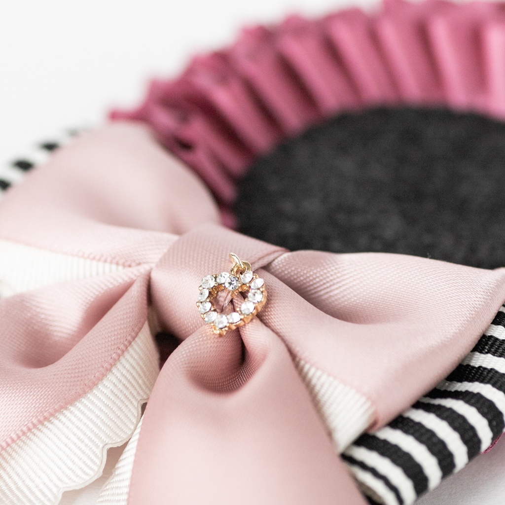 《SOLD》Sweet Things -white- / ロゼット / スモークラズベリー×シュガーローズ