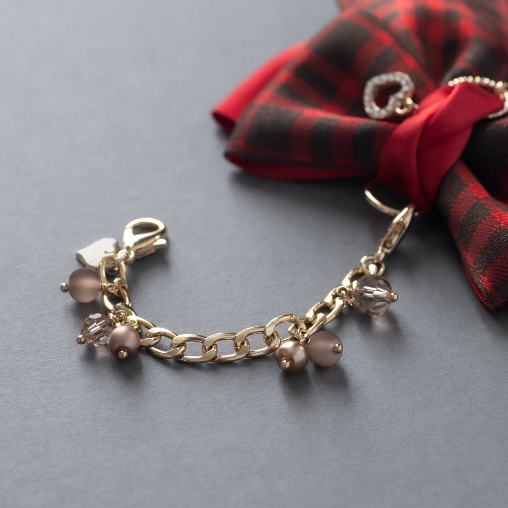 《SOLD》Sweet Things / ストロベリーラテ × チョコフォンデュ / バッグチャーム