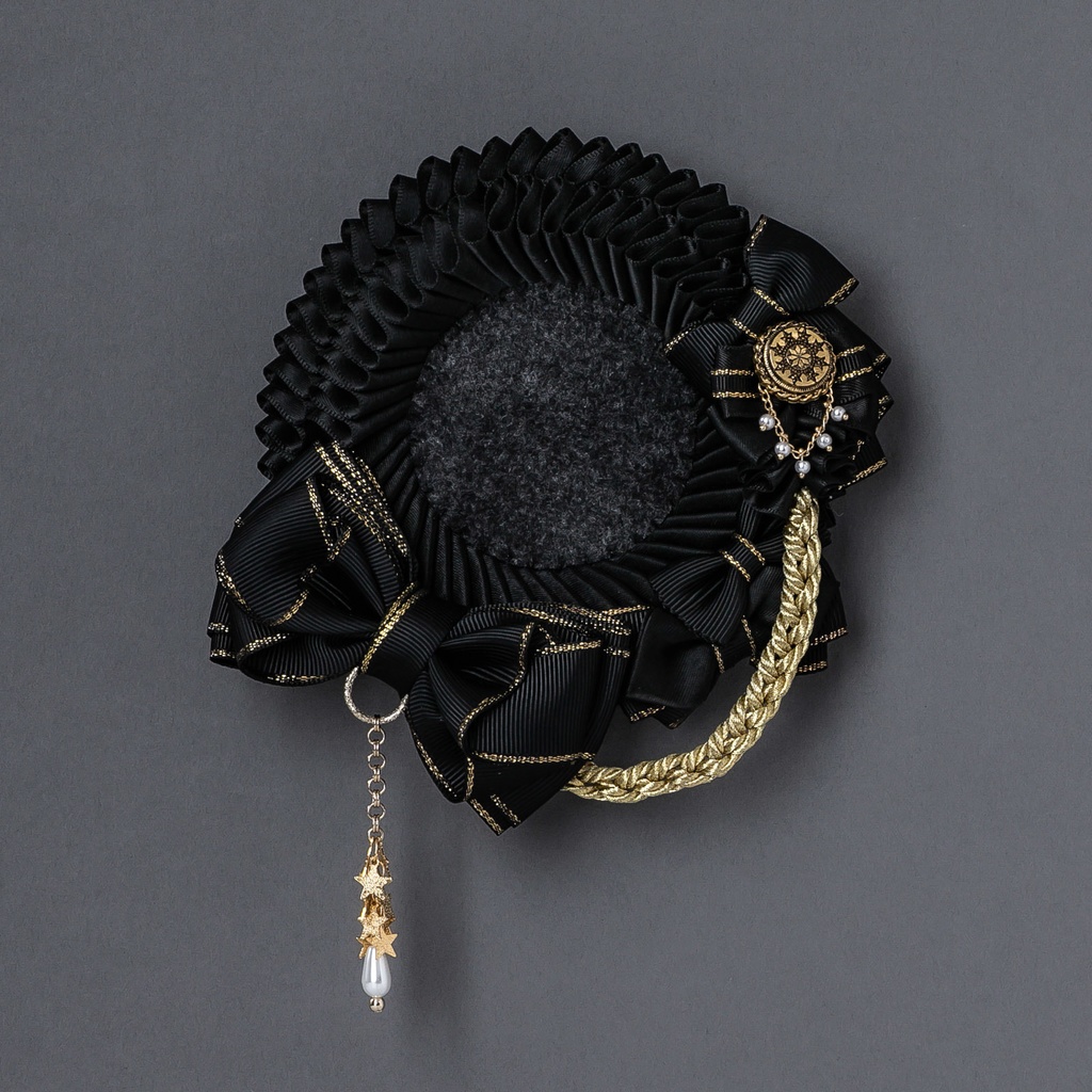 Chic Elegance - L / ブラック / ロゼット