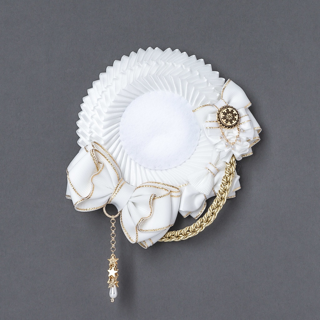 Chic Elegance - L / ホワイト / ロゼット