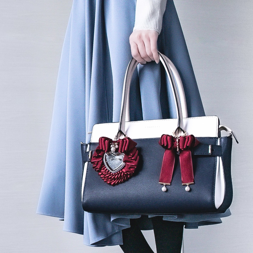 《SOLD》Yours Forever / ミッドナイトブルー / バッグチャーム