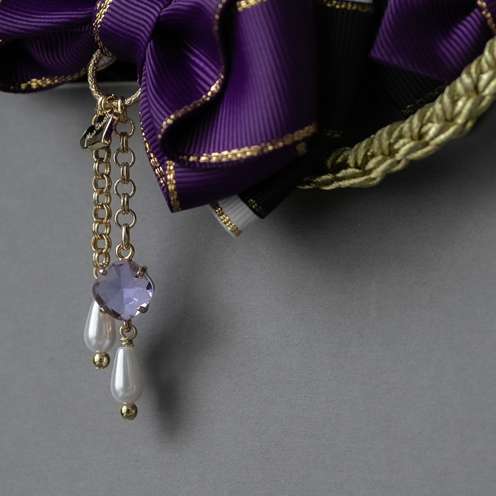 Chic Elegance - L / アメシストパープル / ロゼット