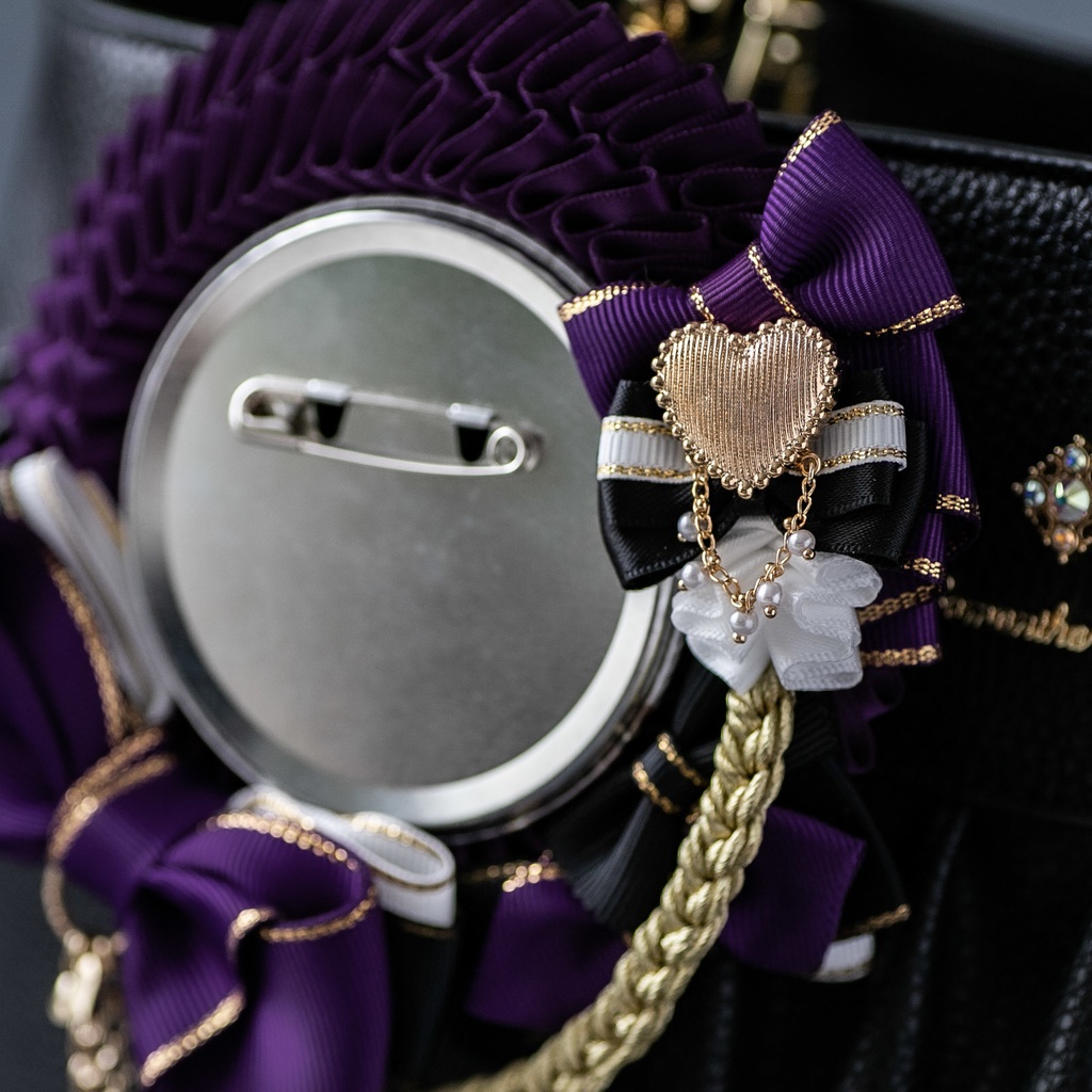 Chic Elegance - L / アメシストパープル / ロゼット