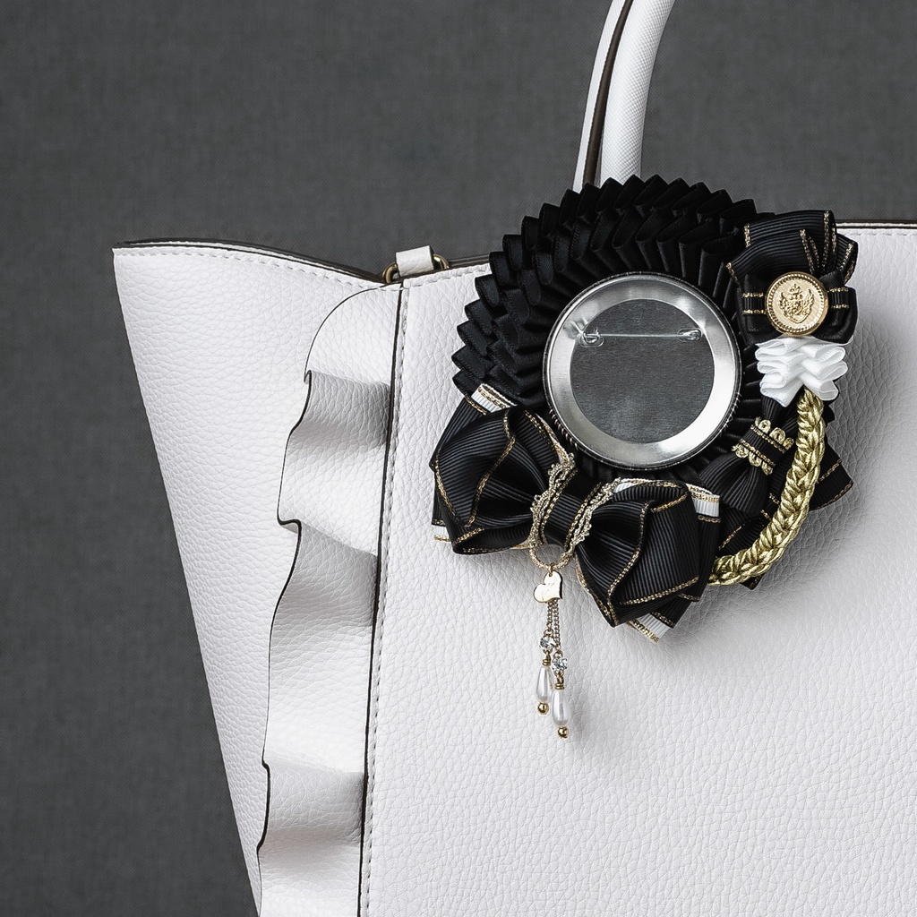 Chic Elegance - M / ブラック / ロゼット