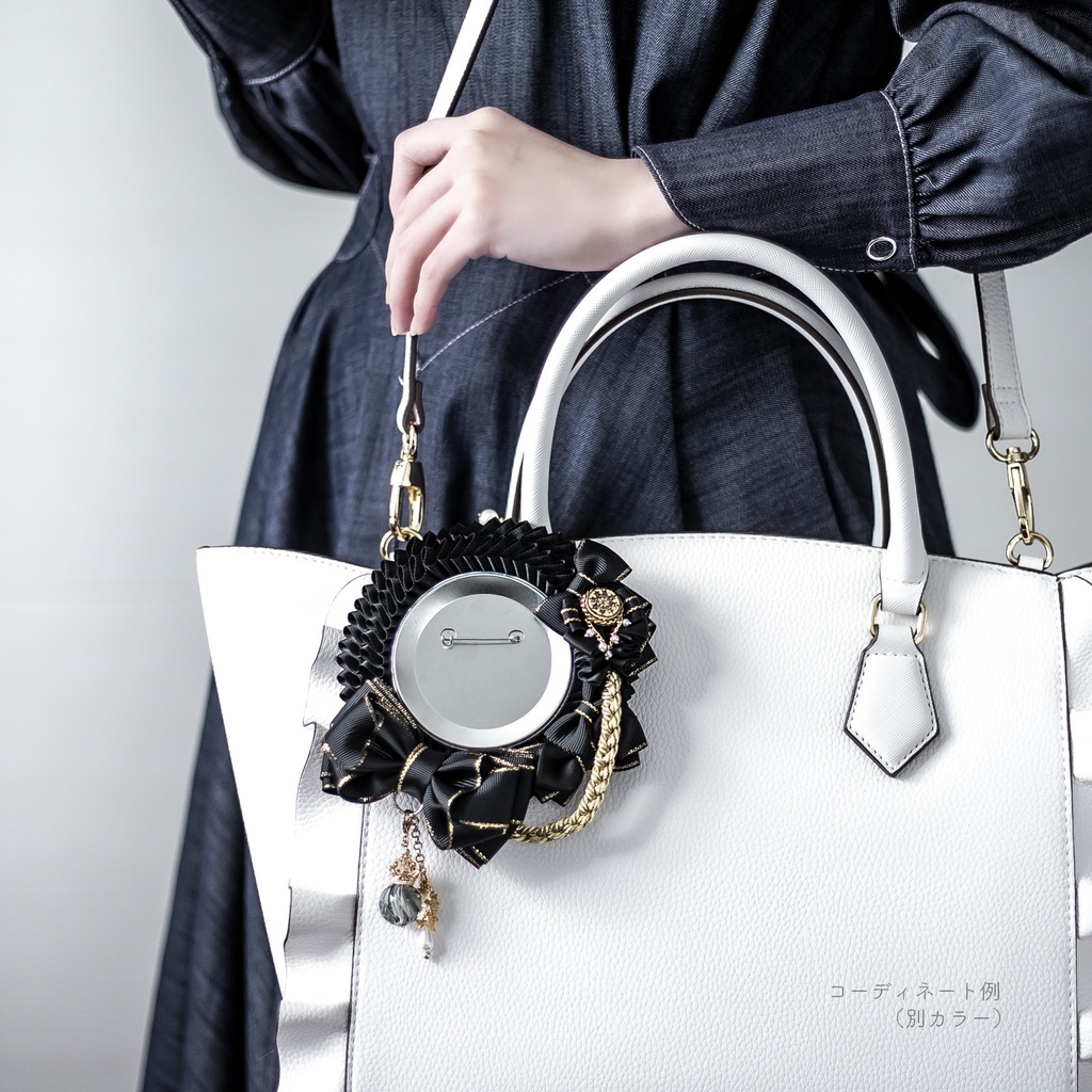 Chic Elegance - L / ミッドナイト / ロゼット