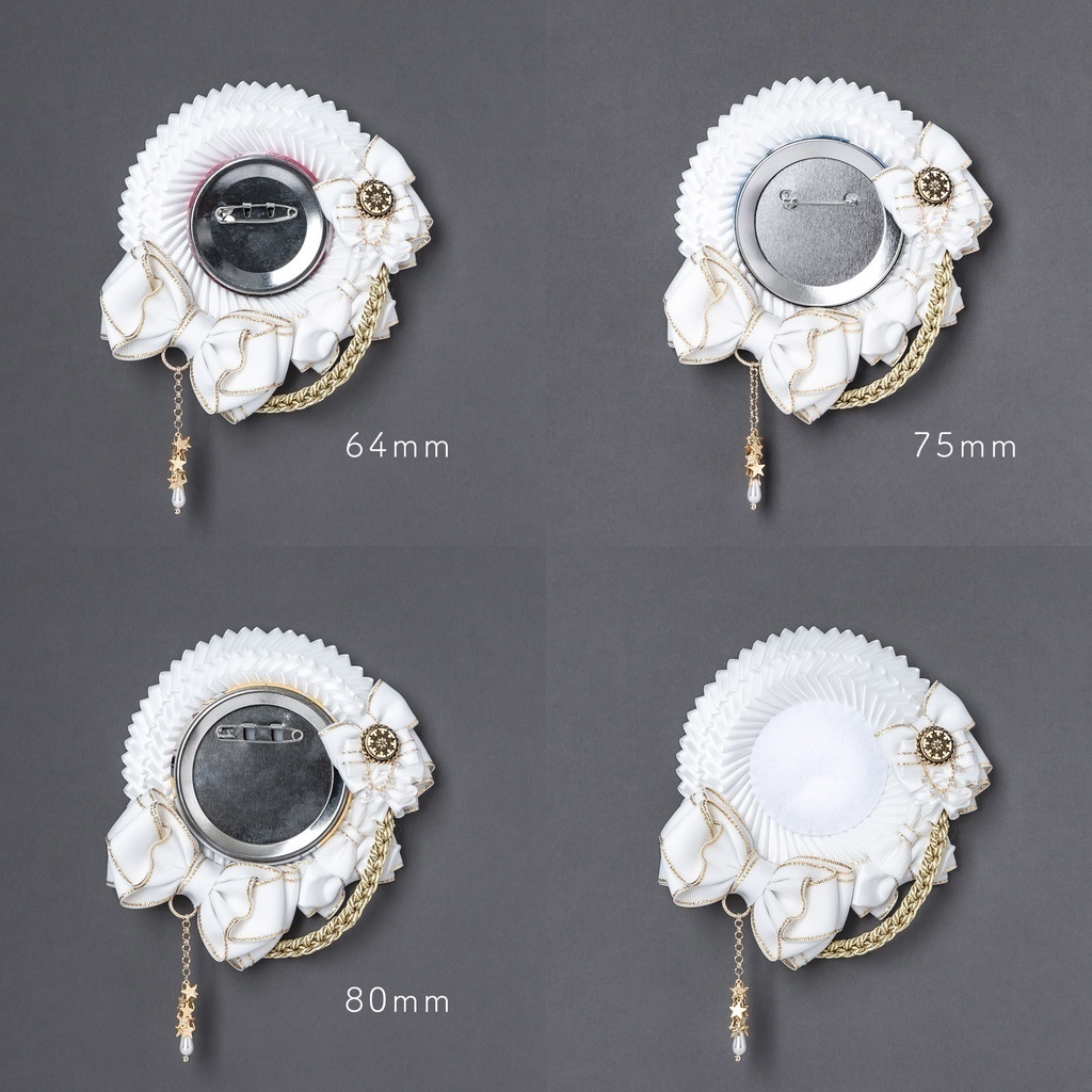 Chic Elegance - L / ミッドナイト / ロゼット