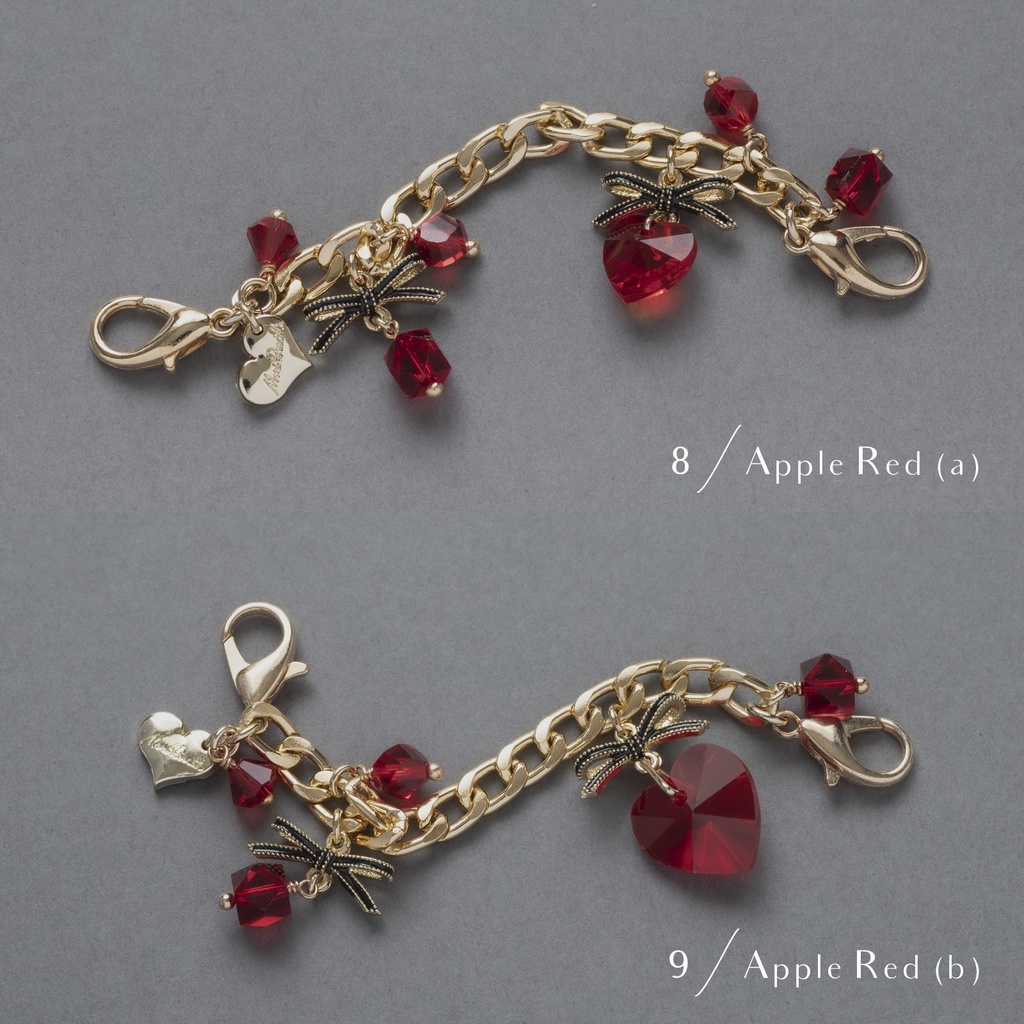 《SOLD》クリアハートチェーン / カスタムパーツ